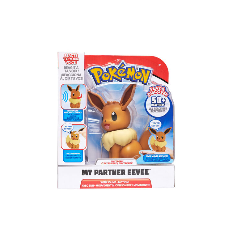 Pokémon - Deluxe Feature Figure - My Partner Eevee