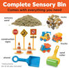 Creativity for Kids Sensory Bin Construction Zone