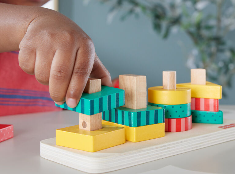 Fisher-Price Wooden Shape Stacker