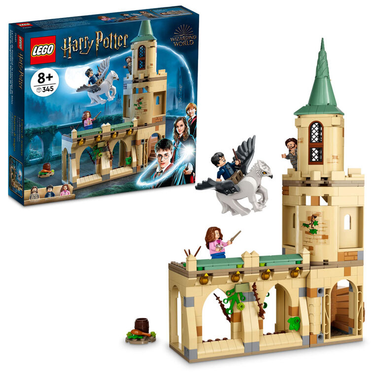 LEGO Harry Potter Hogwarts Courtyard: Sirius's Rescue 76401 Building Kit (345 Pcs)