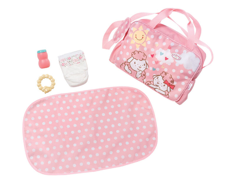 Sac À Langer Johntoy - Baby Rose - Pour Poupée - Poupée - Achat & prix