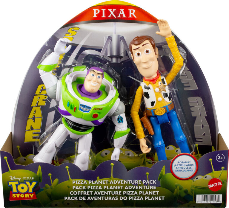 Disney Pixar-Toy Story Coffret Aventure Pizza Planet-2figurines