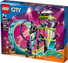 LEGO City Le défi de cascades suprême 60361 Ensemble de jeu de construction (385 pièces)