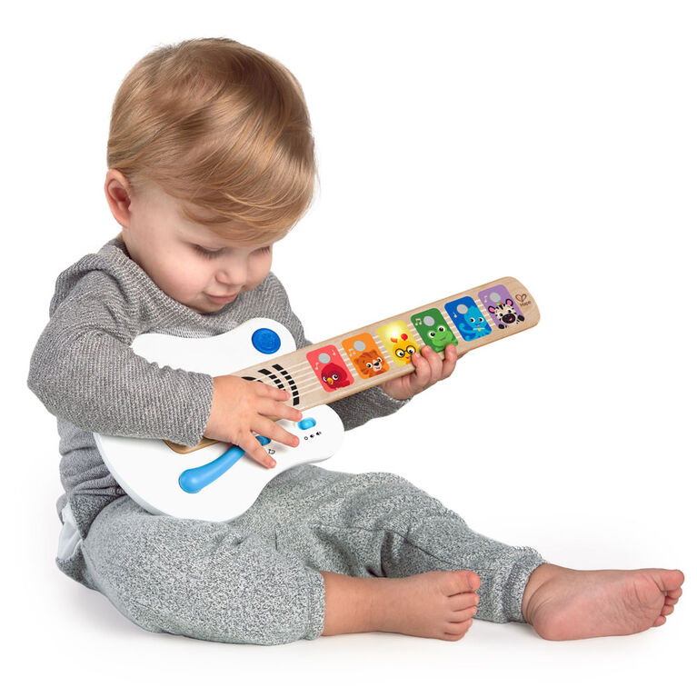 Strum Along Songs Magic Touch Wooden Electronic Guitar Toy 