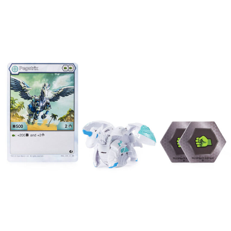 Bakugan, Pegatrix, 2-inch Tall Collectible Transforming Creature