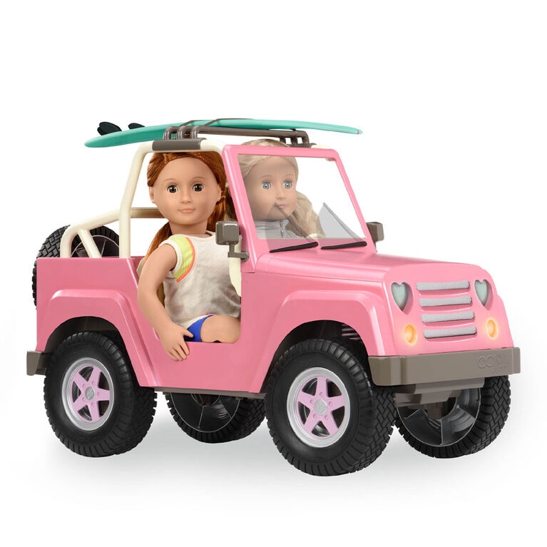 Our Generation, OG Off Roader, Vehicle Accessory with Electronics for 18-inch Dolls