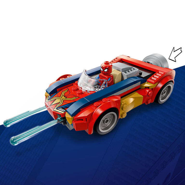 LEGO Marvel Spider-Man La Voiture de Spider-Man contre Wolverine Venomis&eacute; - Jouet de Construction de Superh&eacute;ros pour Enfants - 76336