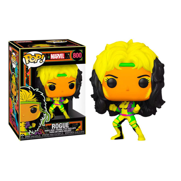 Funko POP! Marvel: X-Men Classic - Rogue (Blacklight) - R Exclusive