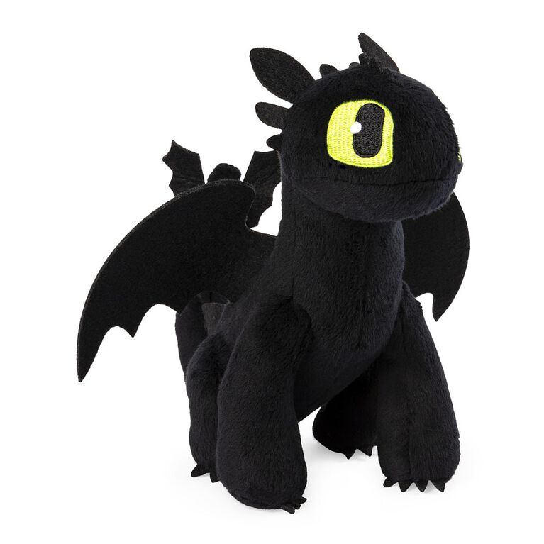 Comment entraîner son dragon, Peluche de première qualité Krokmou de 20,32 cm.