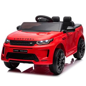 Voltz Toys Land Rover Discovery with Remote, Red