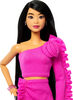 Barbie Deluxe Style #2 Doll in Pink Barbiecore Top and Skirt Set, Black Hair & Prosthetic Leg