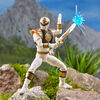 Power Rangers Lightning Collection - Figurine de collection Mighty Morphin Ranger blanc de 15 cm.