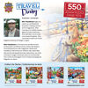 Travel Diary Amsterdam - 550 Piece Jigsaw Puzzle - English Edition