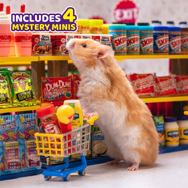 5 Surprise Mini Brands Electronic Mini Mart with 4 Mystery Mini Brands