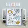 Sammy & Lou 4 Piece Crib Bedding Set - Zambia