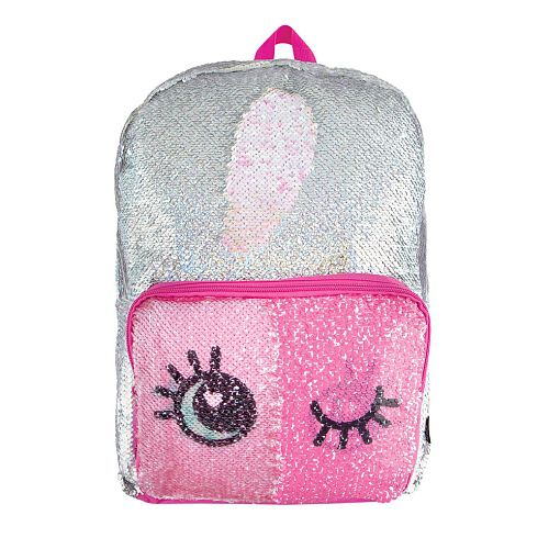 Silver sales sequin backpack