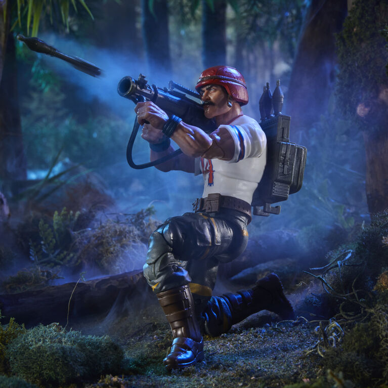 G.I. Joe Classified Series, figurine Tiger Force David L. " Bazooka " Katzenbogen 54 de collection, emballage spécial