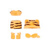 Na Na Na Fuzzy Surprise série 1 Tiger Linda - Poupée-mannequin articulée de 7 po (18 cm)