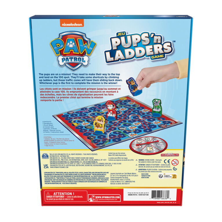 PAW Patrol Pups 'N Ladders Game | PAW Patrol Toys Toddler Toys Kids Toys