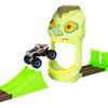 Monster Jam, Official Zombie Madness Playset Featuring Exclusive 1:64 Scale Die-Cast Zombie Monster Truck