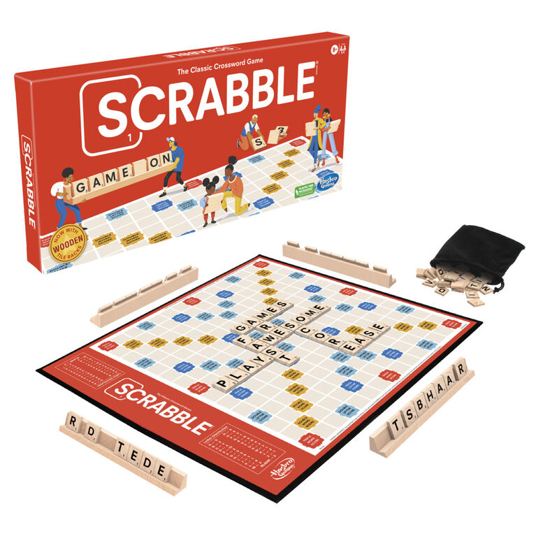 Scrabble Board Game, Classic Word Game - English Edition