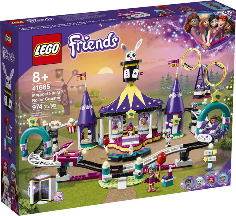 LEGO Friends Magical Funfair Roller Coaster 41685 (974 pieces)