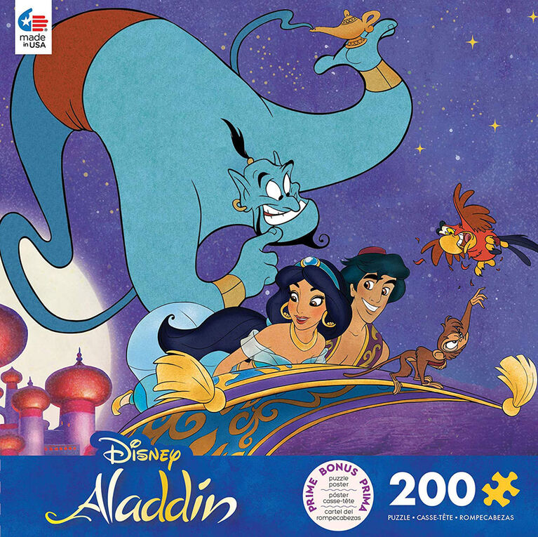 Ceaco Disney Friends Aladdin Puzzle 200 Pieces