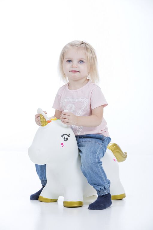 My First Jumpy Unicorn - gold | Toys R Us Canada