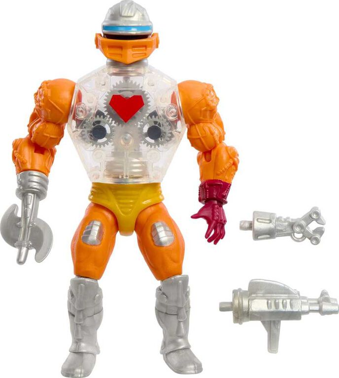 Masters of the Universe Origins Roboto Action Figure, 5.5-in