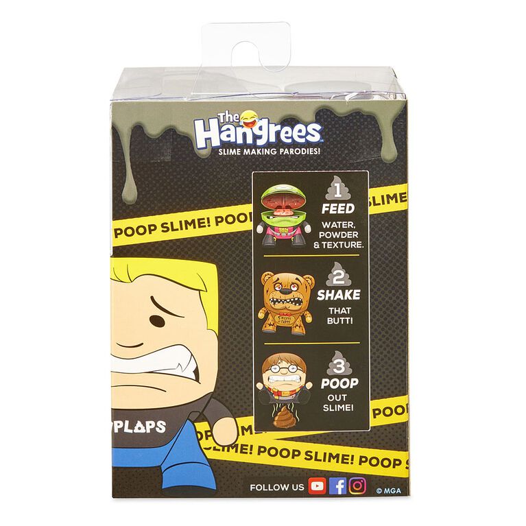 The Hangrees Mutant Turds Collectible Parody Figure with Slime
