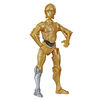 Star Wars Galaxy of Adventures - Figurine articulée C-3PO de 12,5 cm qui tombe en morceaux