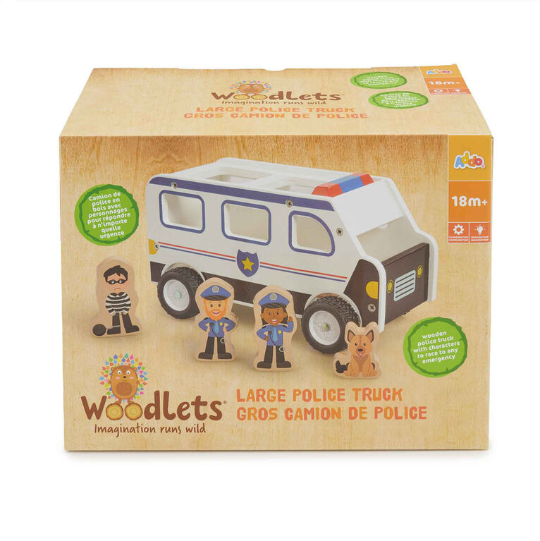 Woodlets Large Police Truck  - R Exclusive