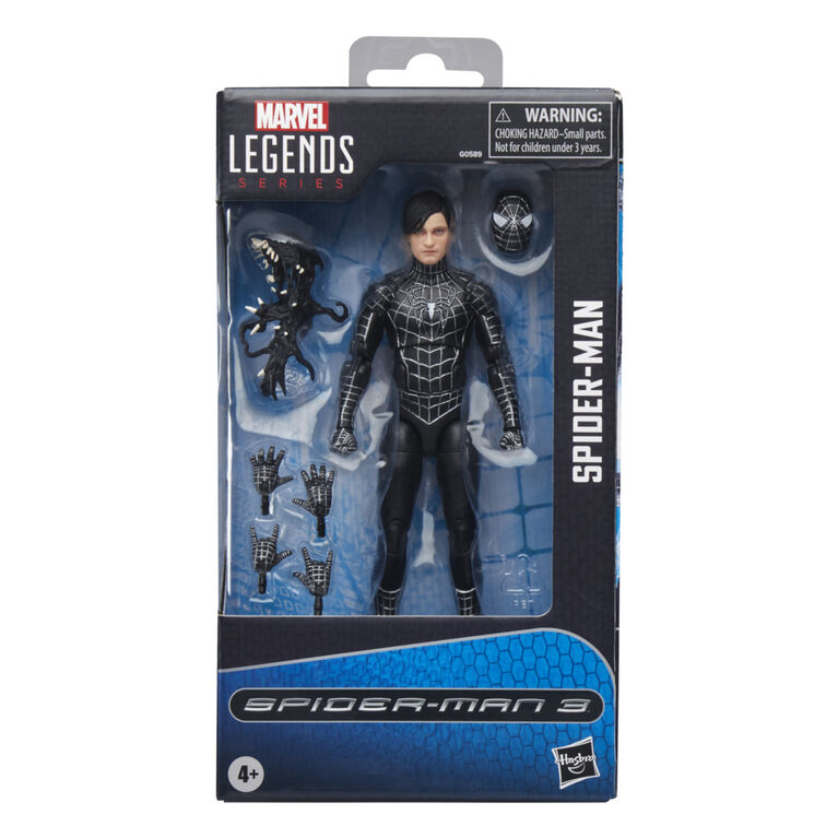 Marvel Legends Series Spider-Man, figurine inspirée du film Spider-Man 3