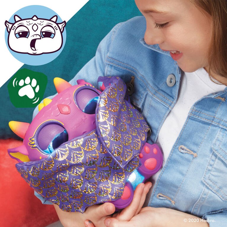 furReal, peluche interactive Bébé Dragon Moodwings, + de 50 sons et réactions