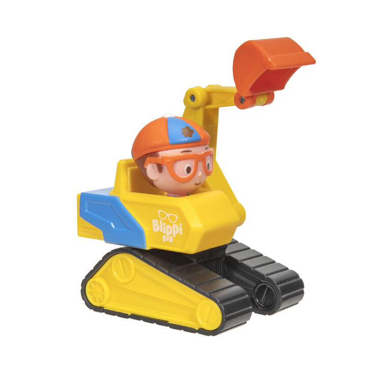 Blippi Mini Vehicles - Excavator - English Edition