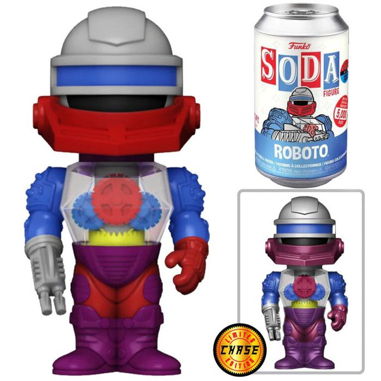 Figurine en Vinyle Roboto par Funko SODA! Motu