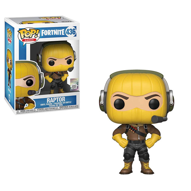 Figurine en vinyle Raptor de Fortnite par Funko POP!.