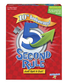 5 Second Rulemd &Eacute;dition 10E Anniversaire - &Eacute;dition Anglaise