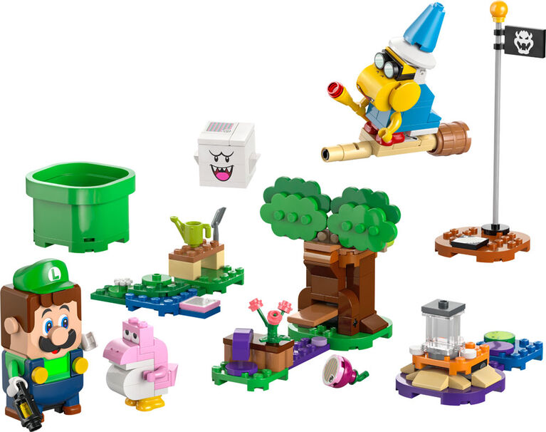 LEGO Super Mario Adventures with Interactive LEGO Luigi Toy Playset, Nintendo Gift, Super Mario Toys, 71440