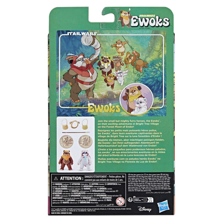 Star Wars The Vintage Collection Wicket W. Warrick & Kneesaa, Star Wars: Ewoks Collectible 3.75 Inch Action Figures 2-Pack