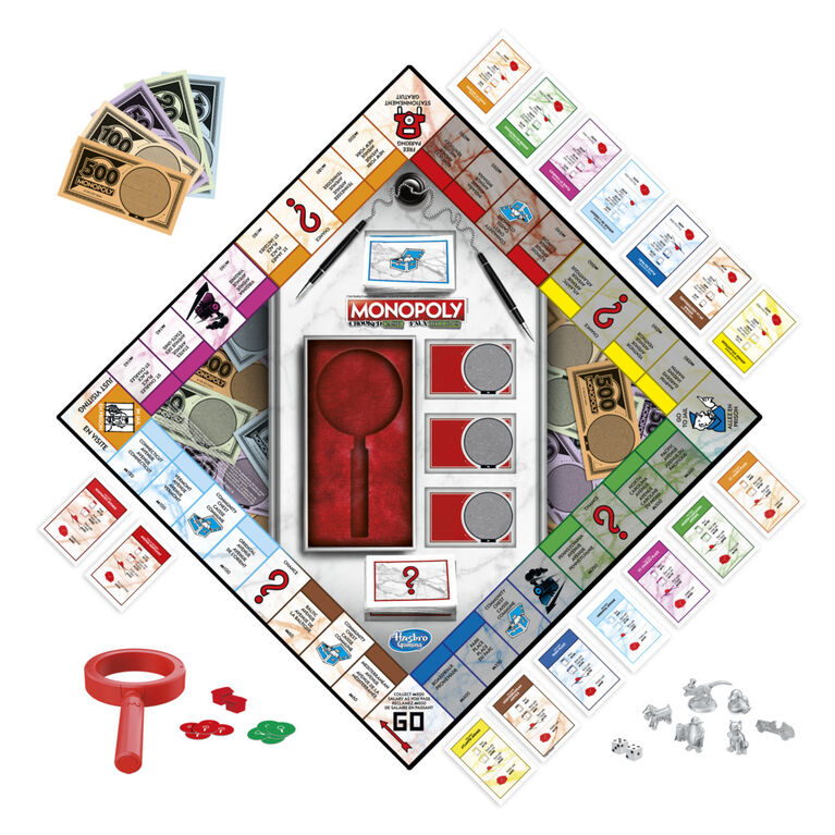 Monopoly Faux billets, jeu de plateau pour la famille