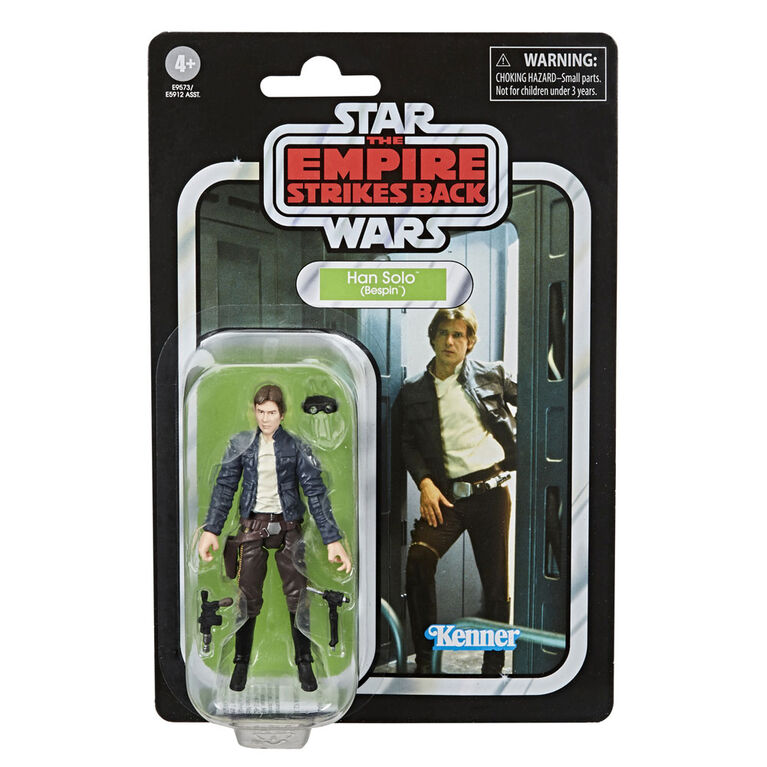 Star Wars The Vintage Collection Han Solo (Bespin) Toy, 3.75-inch Scale