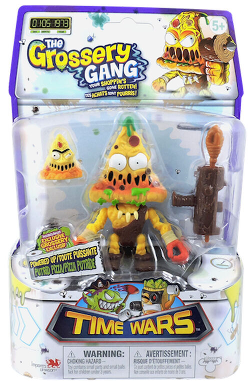 The Grossery Gang Time Wars Wave 1 Action Figure - Putrid Pizza