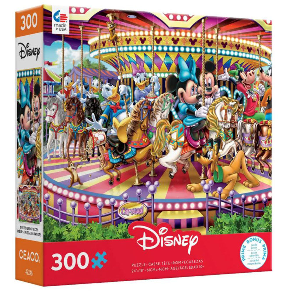 Ceaco Disney: Carousel 300 Piece Puzzle