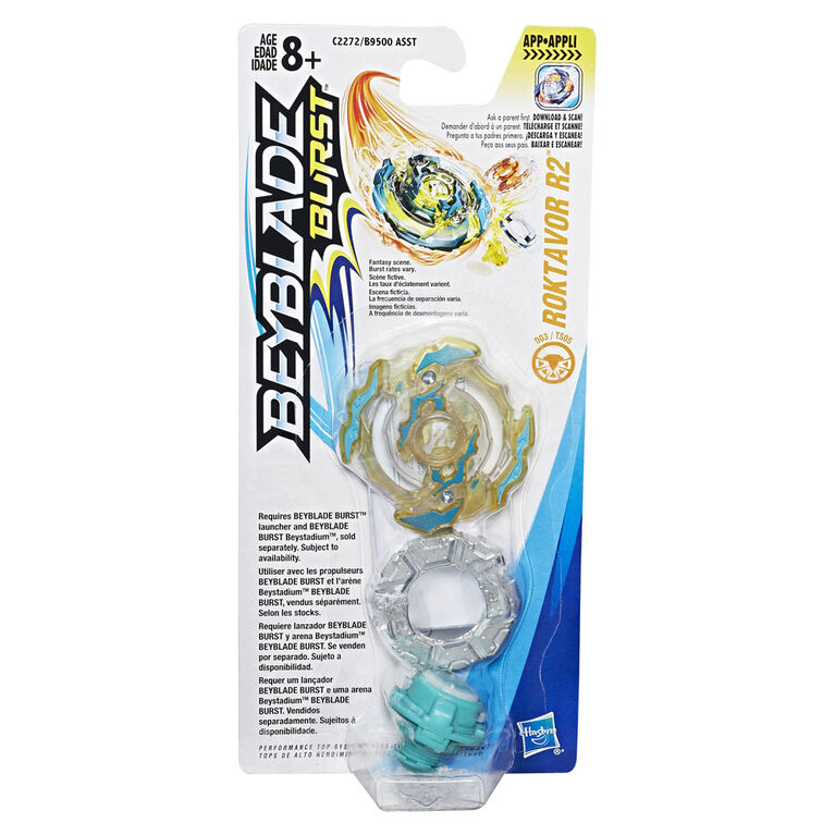 Beyblade Burst Single Top Packs Roktavor R2