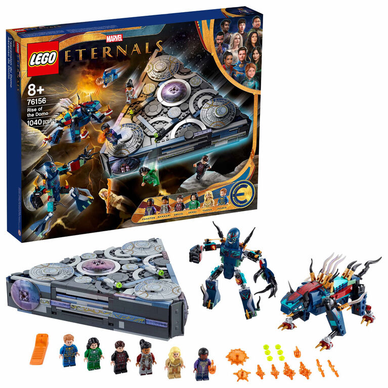 LEGO Super Heroes L'ascension du Domo 76156 (1040 pièces)