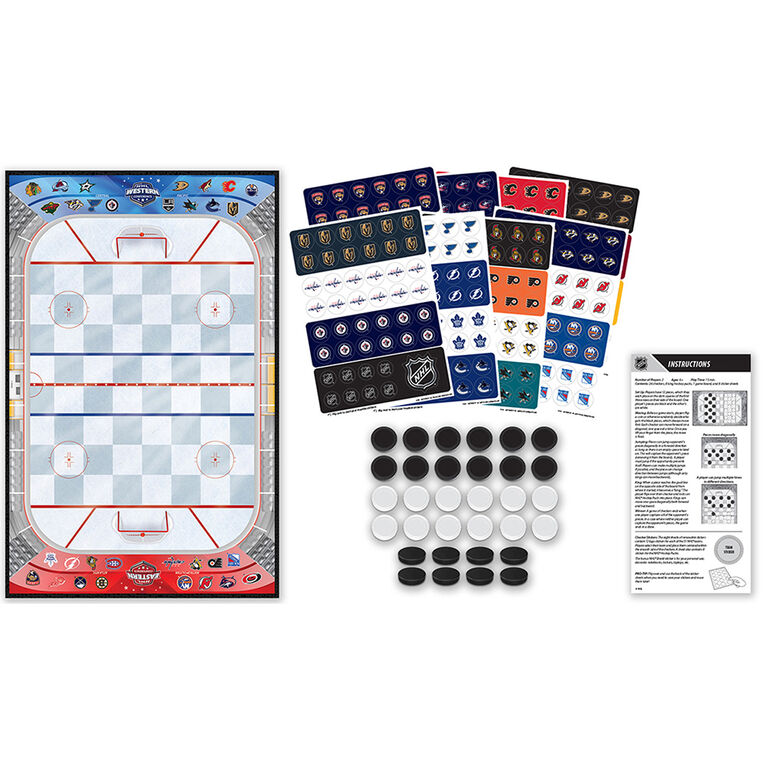 Masterpieces Puzzle Company NHL League jeu de dames