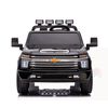 KidsVip 24V Chevrolet Silverado Ride on Truck W/RC - Noir - Édition anglaise
