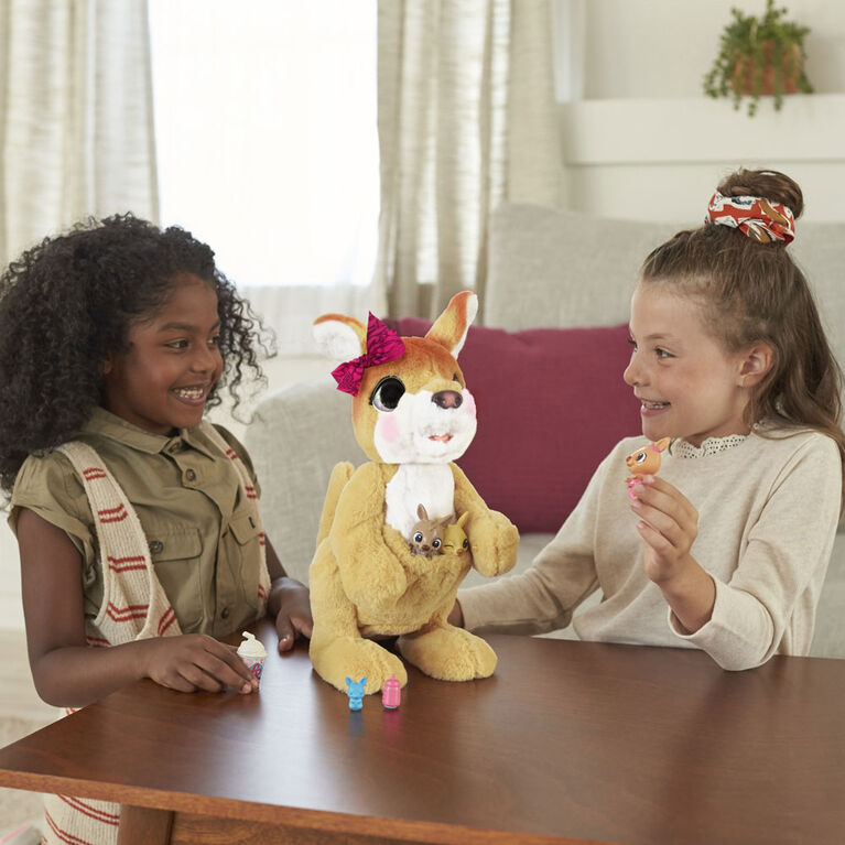 furReal Mama Josie the Kangaroo Interactive Pet Toy, 70+ Sounds & Reactions