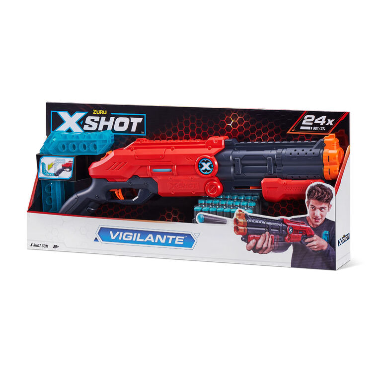 Pistolet X-Shot Excel Vigilante (24 fléchettes)